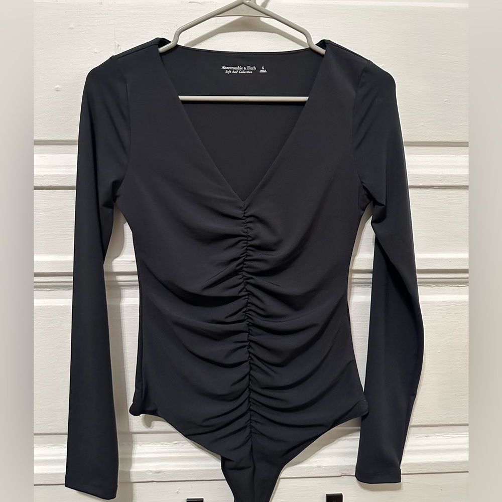 Abercrombie & Fitch Soft Ruched Bodysuit